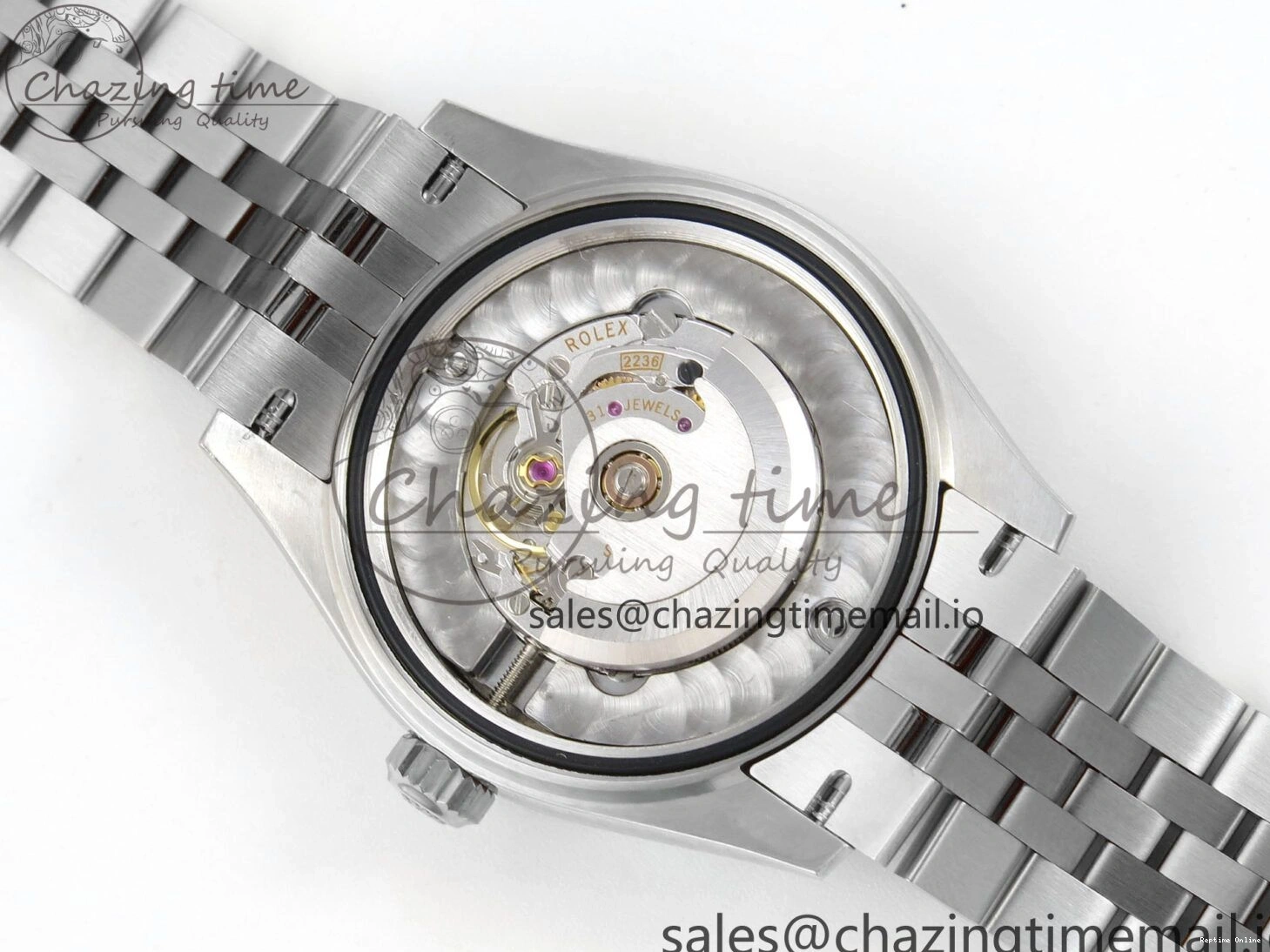 0105 Trendsetting DateJust 31 278274 THBF 1:1 Best Edition 904L Steel RG Diamond Dial on SS Jubilee Bracelet HZ Cal. 3